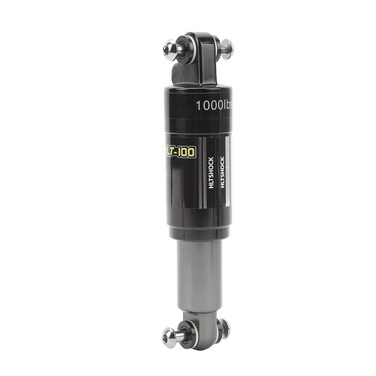 Topyond Bike Rear Shock Absorber, 185mm 1000lbs Aluminum Alloy Rear Shock Damper Part, Bicycle Shock Absorbers for Mountain Bike Electric Bike