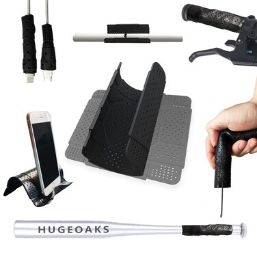 Hugeoaks Moldable Multifunctional Board Plastic Sheet Poly Morph, can be shaped into Bike Grips, Gun Grips, Screwdrivers, Cell Phone Holder, Repair Tent, etc (1 PCS)
