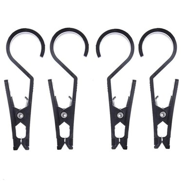 4Pcs Tent Accessories Tent Lights Hook for Camping Hanging Multifunctional Clip Tent Canopy Clip Outdoor Camping Equipment Accessories Practical Clothespin.