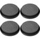 Wenqik 4 Pieces Padded Bucket Lid Seat 5 Gallon Bucket Seat Lid Black Padded Bucket lid Bucket seat with Soft and Thick Cushion for Outdoor Sport Skiing Camping Fishing Indoor not Include Bucket