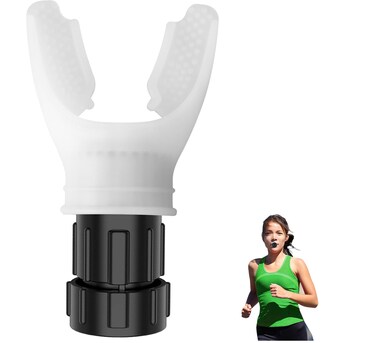 Vital Capacity Trainer Fitness Exercise Lung Muscle Training Device Adjustable Resistance Portable Exerciser Breathing Trainers