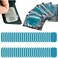LELTLIMH 50 Pcs/25 Packs Gel Pads for ABS Stimulator Training Replacement Muscle Trainer Accessory for Ab Workout Toning Belt Blue