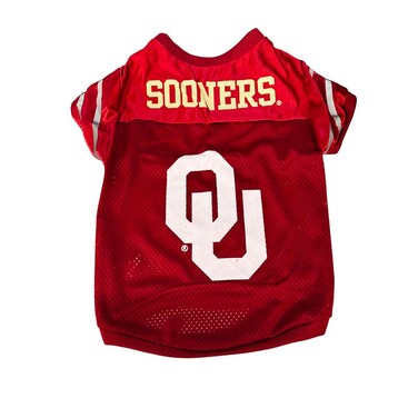 NCAA Oklahoma Collegiate Large Pet Jersey - Size Large - Officially Licensed