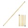 5.2 FT Portable Yoga Stick Natural Bamboo Posture Corrector Stick Stretch Stick Bamboo Yoga Bar for Gym, Office, Home or Fitness Room