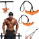SkelEduPro Pull up Grip Handles, Grip Handles, Gym Workout Handles, Cable Machine Handles - Ideal for T-Bar Rows, Cable Machines, LAT Pull Down Machine