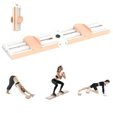 Juturna Pilates Board, Multifunctional Abdominal Board&amp;Thigh Master, Kegel Exerciser, Pelvic Floor Muscle, Foldable Pilates Reformer, Booty Trainer for Women, Abs&amp;Thigh Workout Equipment for Home
