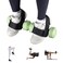 Abnaok 2PCS Dumbbell Foot Attachment, Tibialis Trainer Strap, Adjustable Ankle Weights, Ankle Straps for Weight Lifting, Leg Workouts at Home for Hip Flexors, Shin Splint, Hamstring Curls, Leg