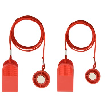 Cosmos Pack of 2 Treadmill Safety Key Universal Treadmill Key Replacement Security Lock Treadmill Replacement Key, 2 Assorted Sizes