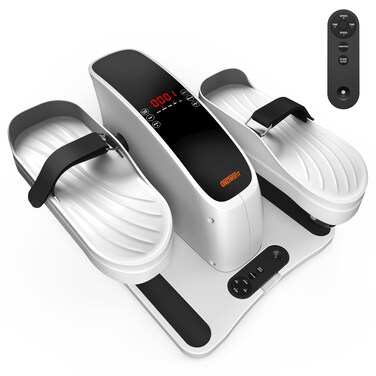 Under Desk Elliptical, 2024 Upgraded Ellipse Leg Exerciser As Seen On TV with 12 Adjustable Speeds, Fully Assembled Seated Pedal Exerciser While Sitting for Seniors, for Family Friend
