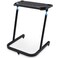 Suzile Adjustable Indoor Cycling Desk Portable Fitness Desk Non Slip Surface Exercise Bike Computer Stand with Lockable Wheels for Workstation Treadmill Office Bicycle Bike Trainer Laptop Holder