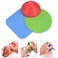 3 Pcs Rubber Jar Opener Gripper Pads, Multi Purpose Jar Bottle Can Lids Gripper Openers Reusable, for Seniors Weak Hands, Most Bottles, Used as Kitchen Coasters