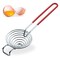 Egg Separator for Raw Eggs Separators for Yolk - Egg Separator Tool Steel Egg Separator Egg Yolk White Filter - Egg Separator For Raw Egg Yoke Separator for Cake Baking