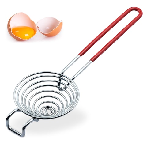 Egg Separator for Raw Eggs Separators for Yolk - Egg Separator Tool Steel Egg Separator Egg Yolk White Filter - Egg Separator For Raw Egg Yoke Separator for Cake Baking