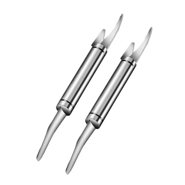 ADORAMBLING 2PC Shrimp Deveiner Tool Stainless Steel Shrimp Deveining Tool Efficient Shrimp Peeler and Deveiner Tool Portable Shrimp Cleaner Shrimp Knife for Easy Shrimp Deveining Shrimp Cleaning Tool