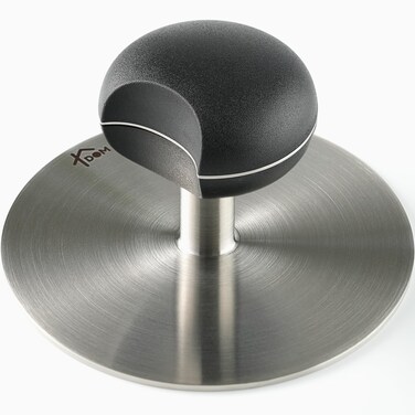 Stainless Steel 6" Burger Smasher, 1.2lb, Strong and Easy-to-Hold Handle to Keep Hands Away from Heat, Durable Design, Dishwasher Safe, Smashburger and Bacon Griddle Press, Prensa para hamburguesas