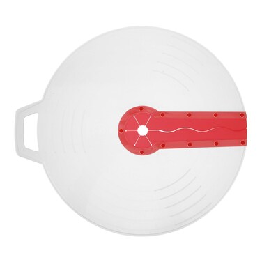 Artibetter Mixer Splatter Guard, 34x31cm Egg Whisk Mixing Bowl Lid, Silicone Anti Splash Cover, Cooking Kitchen Tool for Most Hand Electric Mixers Whipping Egg Cream Sauce