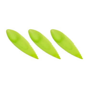 Kiwi Spoon Knife 2 in 1 - Multifunction Kiwi Fruit Cutter for Divide and Skinner - Plastic Kiwi Fruit Spoon for Household, Parties and Events, 3 Pcs