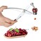Cherry Pitter Cherry Picker Easy to use,Heavy Duty Cherry Tool all metal construction, easy to clean, for pitting cherries, olives, kitchen tool