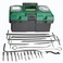 23pcs Packing Extractor Set, Steel Alloy Packing Puller Tool Set, Flexible Shaft Corkscrew Pulling Hook Set, Gland Packing Extraction Removal Kit with Toolbox