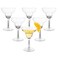 LOYORTY 6PCS 9oz Plastic Unbreakable Margarita Cocktail Glasses, Reusable Stemmed Margarita Glasses, Margarita Glasses Bulk for Margaritas, Pina Coladas, Martini