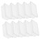 Mikinona 10pcs Boxes tiramisu box to go food containers clear cake holder bakery carrier packing disposable containers clear plastic containers cake container the pet portable deli box