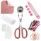 313 Packs Cake Pop Mold Kit, CHELIZIYA Cake Pop Roller Tool Set, with 100 Parcel Bags, 100 Treat Sticks, 100 Twist Ties, 10 Flower Wrapping Paper，1 Decorative Pen and a Roll of Ribbon