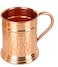 JYPR Hammered Moscow Mule Copper Mug   Handcrafted 100% Pure Copper Cup   Large 22 Oz Tankard Beer Stein   Keeps Drinks Chilled Longer   Best Gift - Perfect For Moscow Mules