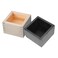 SEWOART 2 Pcs Japanese Sake Cups with Wooden Square Box Ideal for Sake and Sushi Serving Traditional Japanese Design for Home Restaurant Use