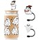 Halloween Ghost Glass Cups With Lid &amp; Straw - 16 oz Spooky Halloween Iced Coffee Tumbler, Cute Halloween Gifts for Women, Teens Girls, Boo Basket Stuffers Items, Include 2 Silicone Straw Covers
