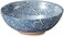 Traditional Japanese Ceramic 51 Fluid Ounces, Wide Mouth Sanuki Serving Bowl, Tako Karakusa Pattern, Donburi Noodle Ramen Soup Pasta, Mino Ware from Japan KG325204