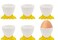 YEEKIDAIJ 6 Pcs Egg Cups Soft Plastic Cartoon Egg Holders Fun Duck Feet Shaped Egg Tray for Breakfast Brunch Soft Boiled Egg&hellip;, YEEKIDAIJ-01459