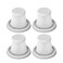 WuYan 4 pcs Washable Filter for XIAOMI,Compatible with MIJIA Vacuum CleanerAccessories HEPA Filter