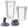 2-pack Replacement Parts Upgrade 32oz&amp; 24oz Cups with 2-pack Flip-Top To-Go-Lid Compatible with NutriBullet 600w/900w Blender Accessory