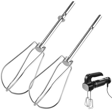 Hand Mixer Beaters Replacement for Ninja, Foodi Power Mixer System (CI100 Series), Stainless Steel Hand-Mixer Attachment CI100, CI101, CC105A, CI105BRN &amp; CI101H