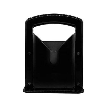 Bagel Slicer, Safety Handle，Bagel Cutter Stainless Steel (Black)