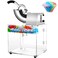 VNN 48L Snow Cone Machine, 500LB/H Commercial Shaved Ice Machine, 300W Electric Ice Shaver Machine, Suitable for Party Activities, Family Gatherings, Events