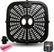 Jbliuic 6.8QT Square Air Fryer Grill Pan for Dreo Air Fryer Pro Max, Upgraded Air Fryer Grill Plate, Crisper Tray Plate Rack Insert Grate Grid Shelf for Dreo 6.8QT Air fryer, Nonstick, Dishwasher Safe