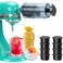 Shave Ice Attachment for KitchenAid Stand Mixer,with 8 Molds Shave Ice Attachment for KitchenAid Stand Mixers, Ice Shaver Attachment, Snow Cone Attachment,Ice Shaver Maker