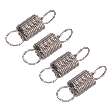 MECCANIXITY Microwave Oven Door Spring Universal Latch Spring Aluminum 7x22MM Compatible for Oven Stove Range Black 4PCS