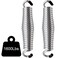 2Pack Heavy Duty Porch Swing Springs, 1600lb Capacity, Corrosion-Resistant Stainless Steel Spring for Hammock Chairs, Patio &amp; Porch Swing Suspension