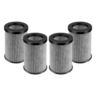 RONEAIR Air Purifier Replacement Filter for RA-P200, True HEPA Filter with Activated Carbon, 4 Pack