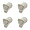 Maxmoral 4pcs Cooler Water Spigot, White Push Button Spigot Water Cooler Compatible with Rubbermaid Gott Cooler Valve