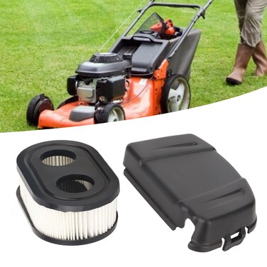 Lawn Mower Air Cleaner Cover, 594575 ABS Air Cleaner Cover Kit Air Cleaner Foam Filter Replacement For 650EXI 675EXI 675IS