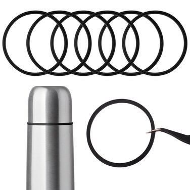 6PCS Contigo Replacement Lid Parts - Replacement Rubber Lids Seals Compatible with 16oz &amp; 20oz Leak-Proof Travel Mug Contigo Water Bottle Lids Replacement Rubber Lid Ring for Coffee Mugs