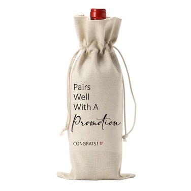 YUANHAO Pairs Well with a Promotion Wine Bag New Job Gifts Promotion Gifts Promotion Wine Bag Gifts for Women Men Supervisor Manager