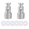 2 Pcs Universal Replacement Floater Valve with 6 Pcs Silicone Gaskets Electric Pressure Cookers Parts for Pressure Pot Such as XL, YBD60-100, PPC770, PPC780, PPC790