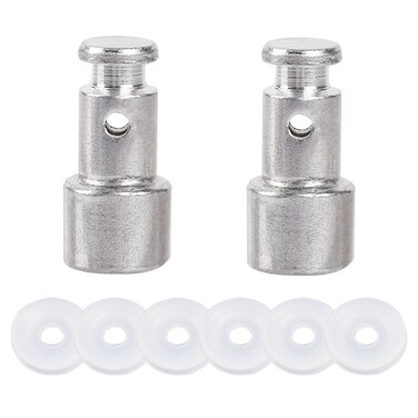 2 Pcs Universal Replacement Floater Valve with 6 Pcs Silicone Gaskets Electric Pressure Cookers Parts for Pressure Pot Such as XL, YBD60-100, PPC770, PPC780, PPC790