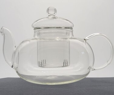 Teapot With Strainer 27oz (800ml) Glass Teapot Loose leaf tea