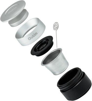 OutIn Nano Espresso Accessories Kit, Basket Plus, double shot