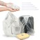 50pcs Disposable Thickened Small Appliance Dust Covers - Clear Kitchen Appliance Covers Plastic with Elastic Oil Dust and Dirt Proof for Blender Air Fryer Toaster Oven Coffee Maker (5 Sizes)